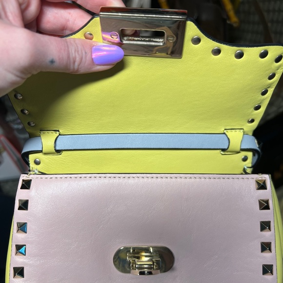 Valentino Rockstud Color block crossbody - Picture 12 of 17